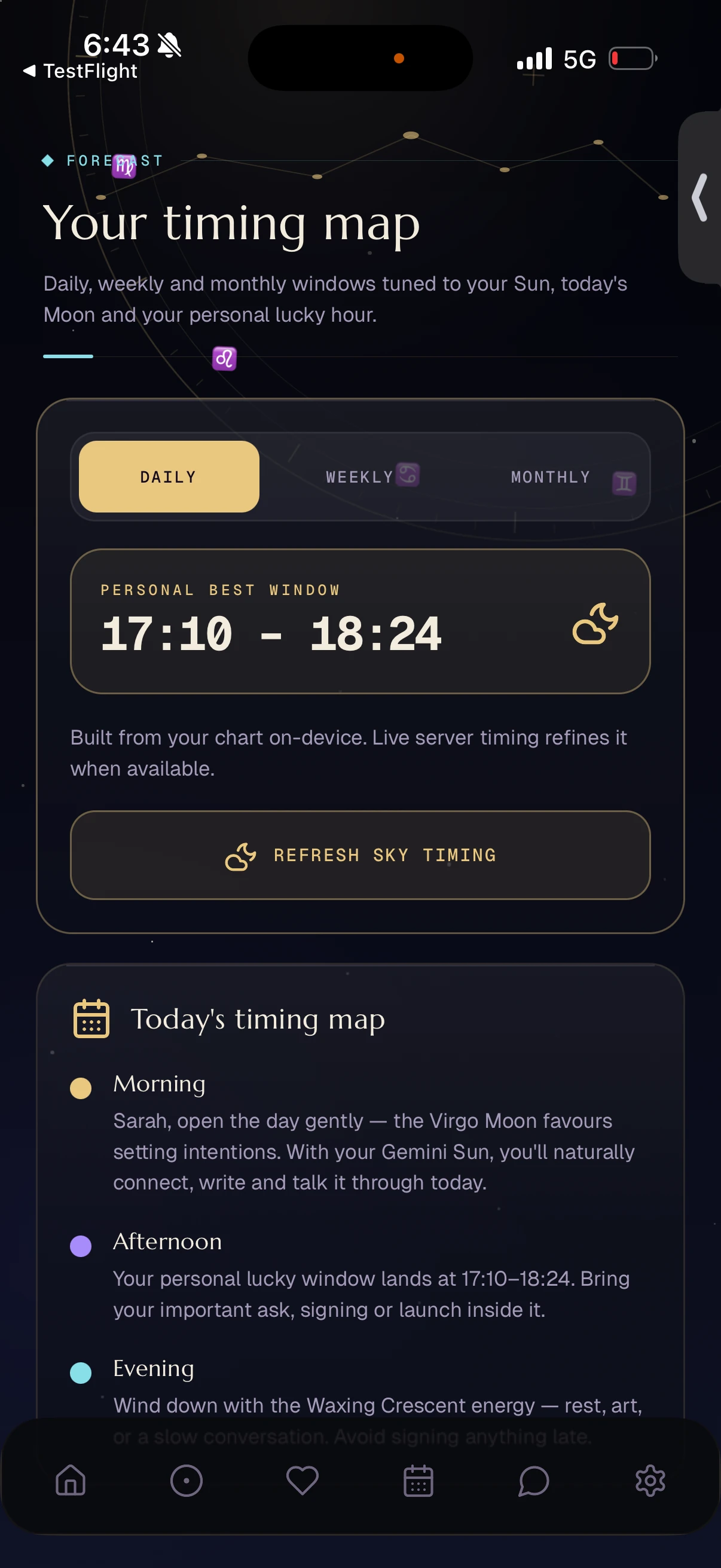 Baby Astro app screenshot 2 of 5
