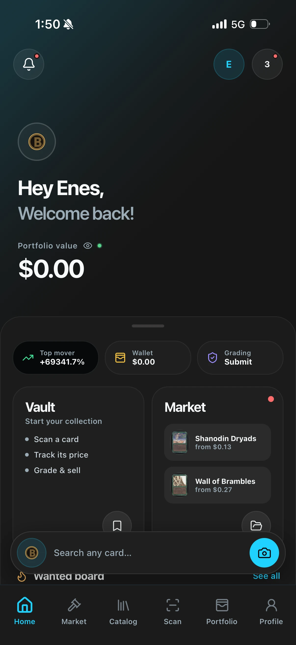 Cardboom trading card marketplace